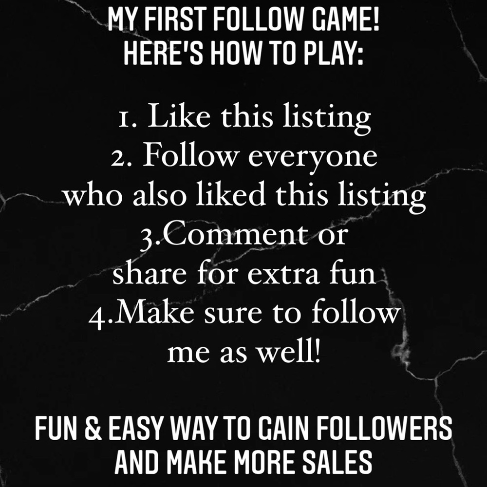 🎉FOLLOW GAME🎉 Gain More Followers